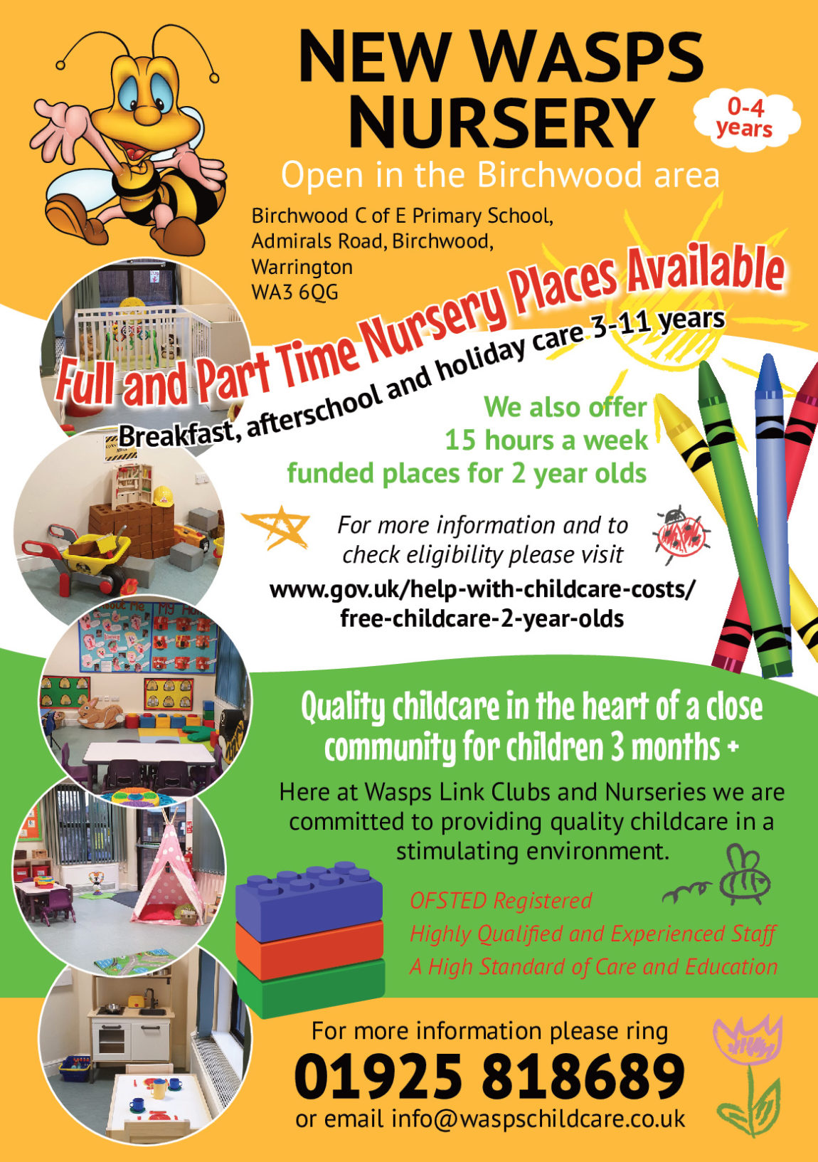 Full Day Care Nursery Opening